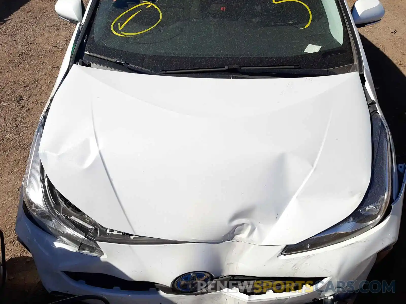 7 Photograph of a damaged car JTDKAMFU9M3129639 TOYOTA PRIUS 2021