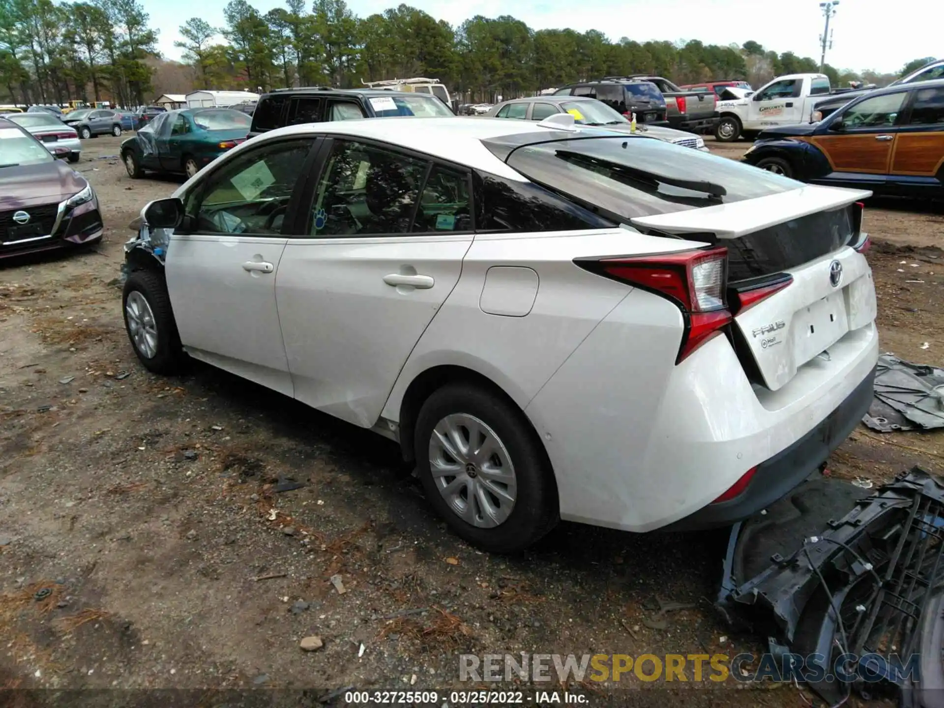 3 Photograph of a damaged car JTDKAMFU9M3135439 TOYOTA PRIUS 2021