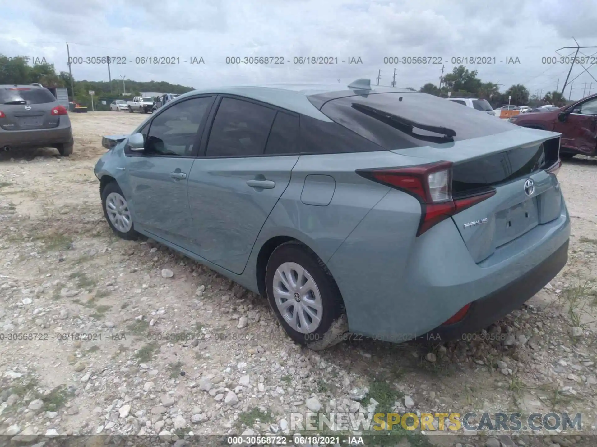 3 Photograph of a damaged car JTDKAMFU9M3138907 TOYOTA PRIUS 2021