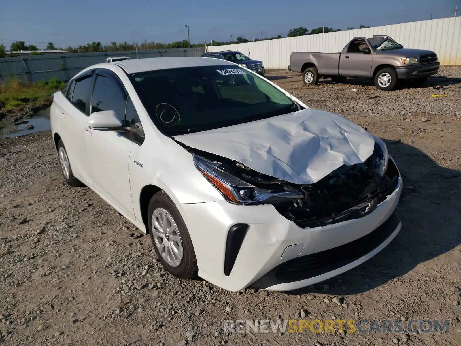 1 Photograph of a damaged car JTDKAMFU9M3140317 TOYOTA PRIUS 2021