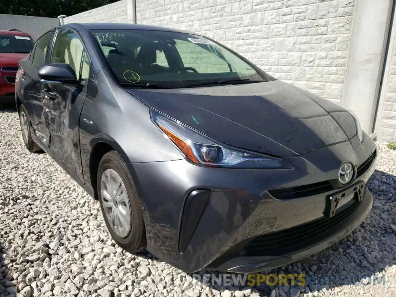 1 Photograph of a damaged car JTDKAMFU9M3140592 TOYOTA PRIUS 2021