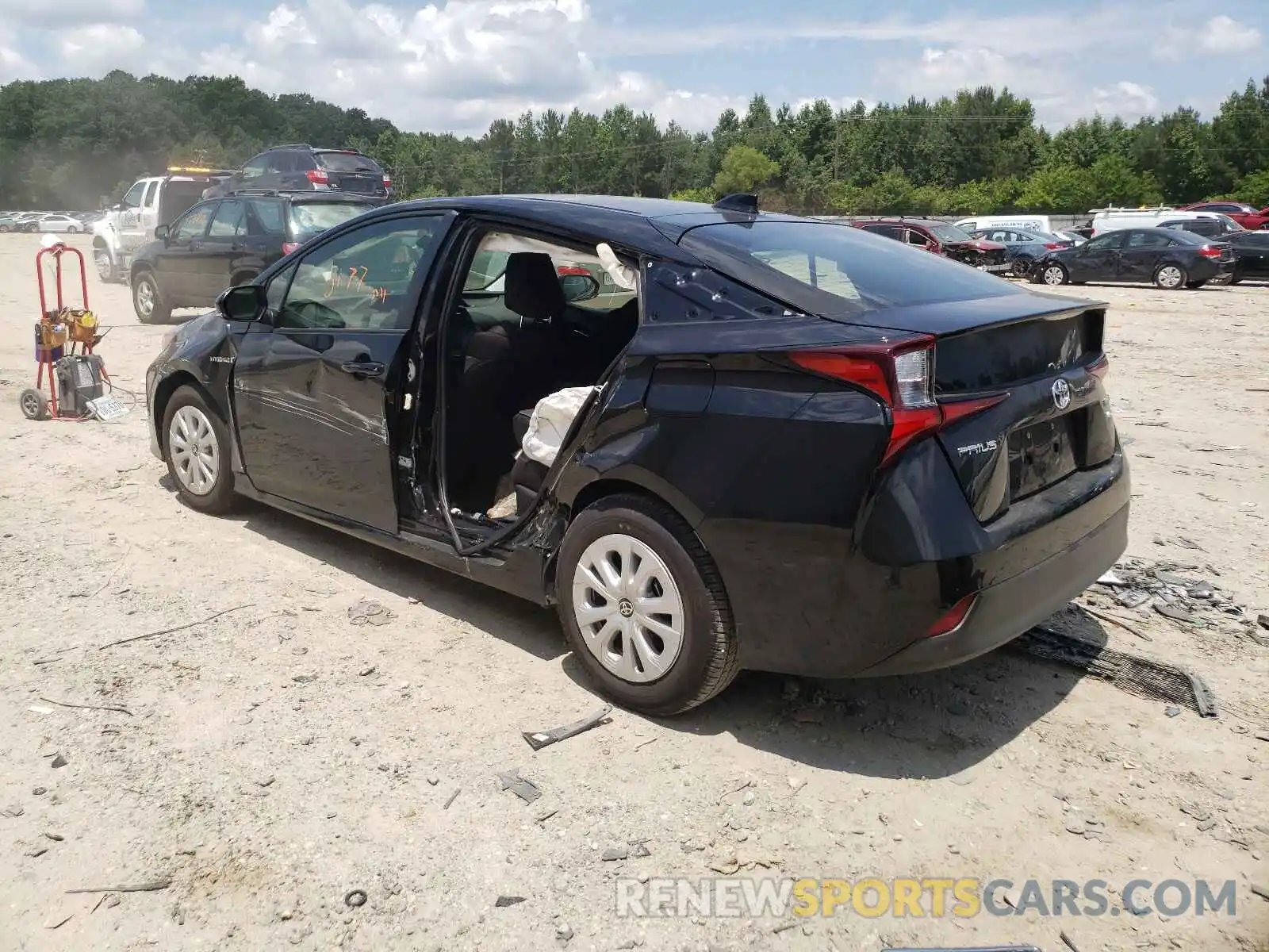 3 Photograph of a damaged car JTDKAMFU9M3141354 TOYOTA PRIUS 2021