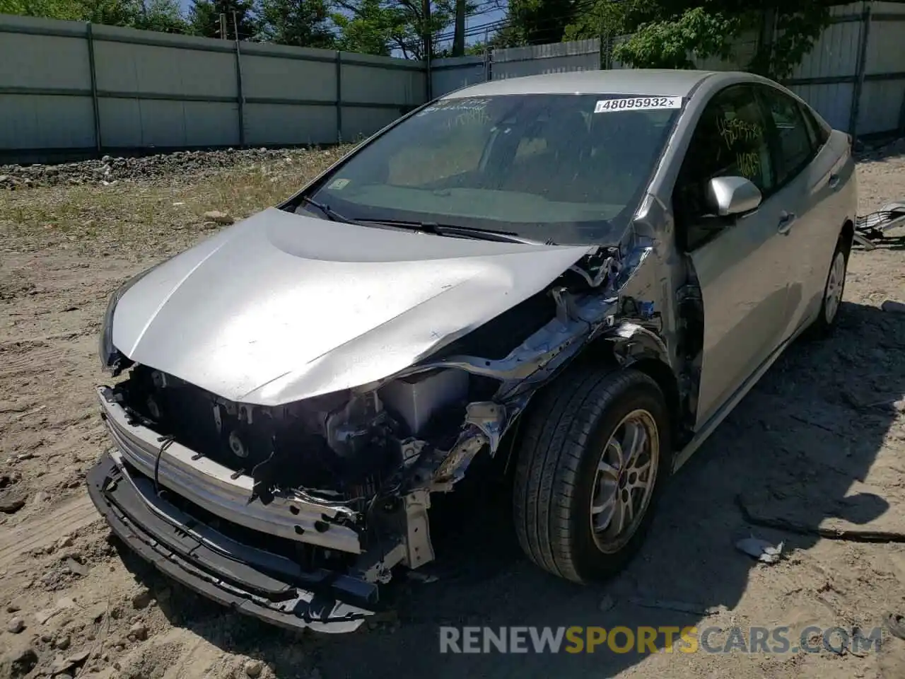 2 Photograph of a damaged car JTDKAMFU9M3142486 TOYOTA PRIUS 2021