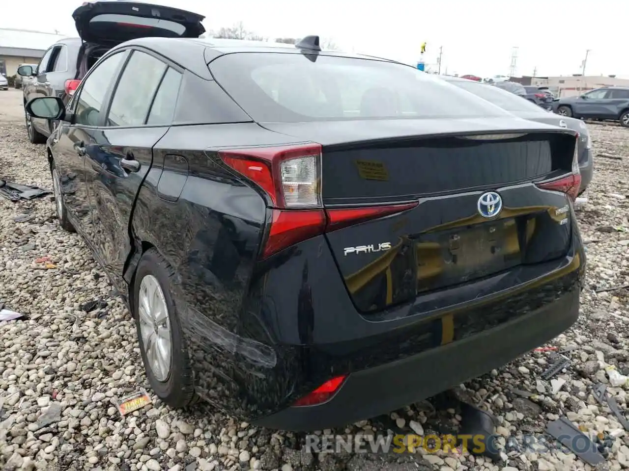 3 Photograph of a damaged car JTDKAMFU9M3143573 TOYOTA PRIUS 2021