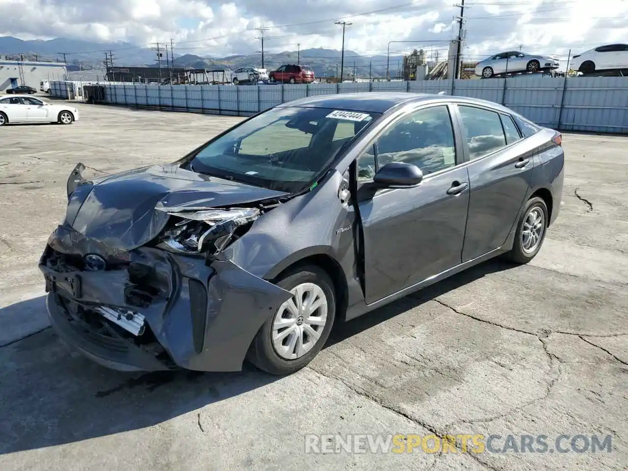 1 Photograph of a damaged car JTDKAMFU9M3146134 TOYOTA PRIUS 2021