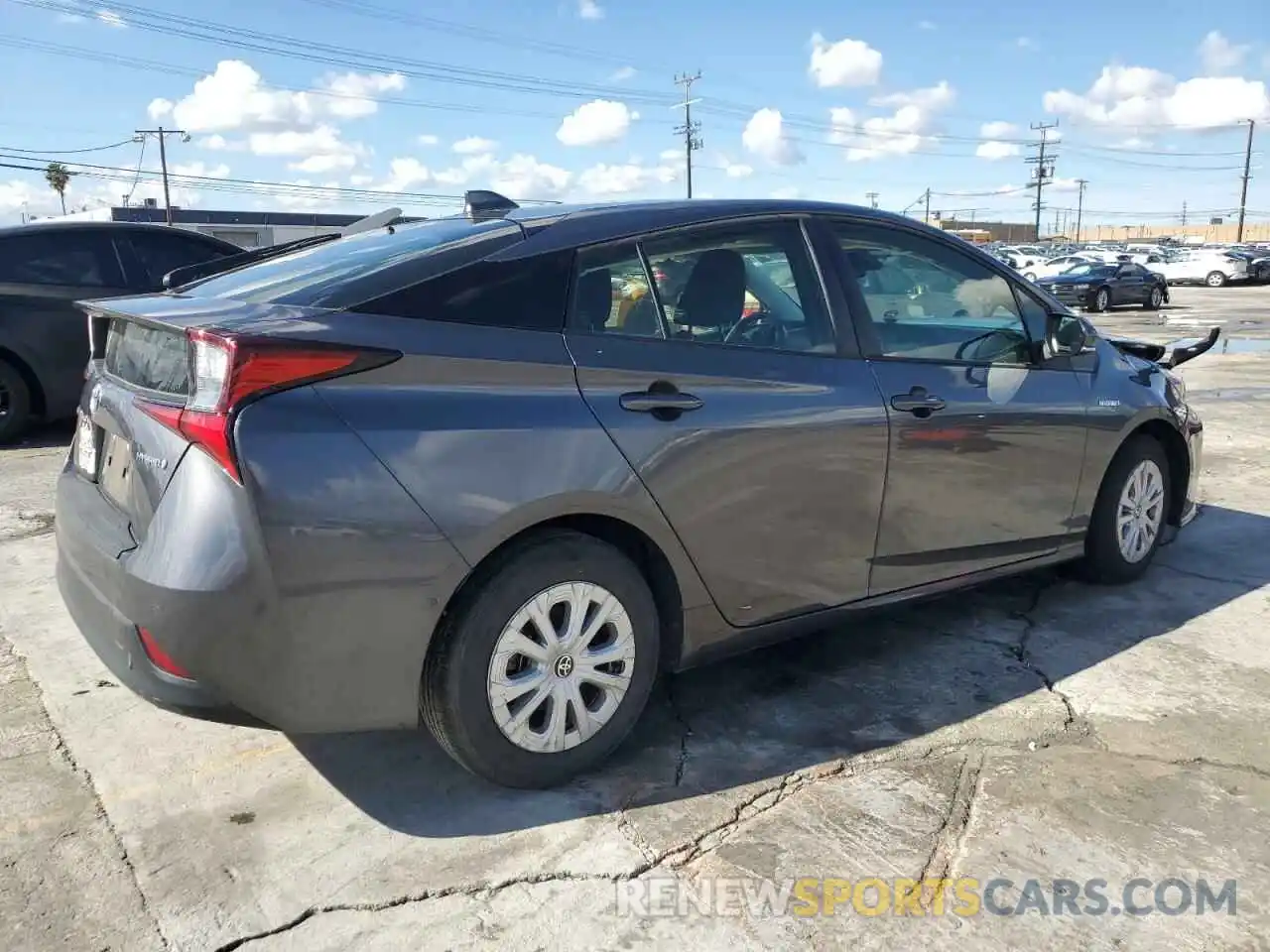 3 Photograph of a damaged car JTDKAMFU9M3146134 TOYOTA PRIUS 2021