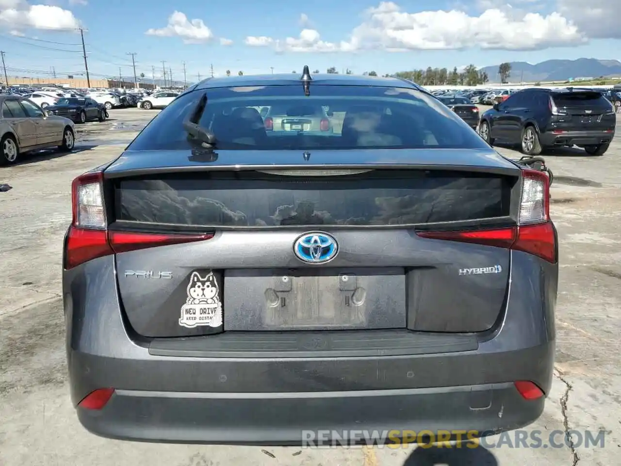 6 Photograph of a damaged car JTDKAMFU9M3146134 TOYOTA PRIUS 2021