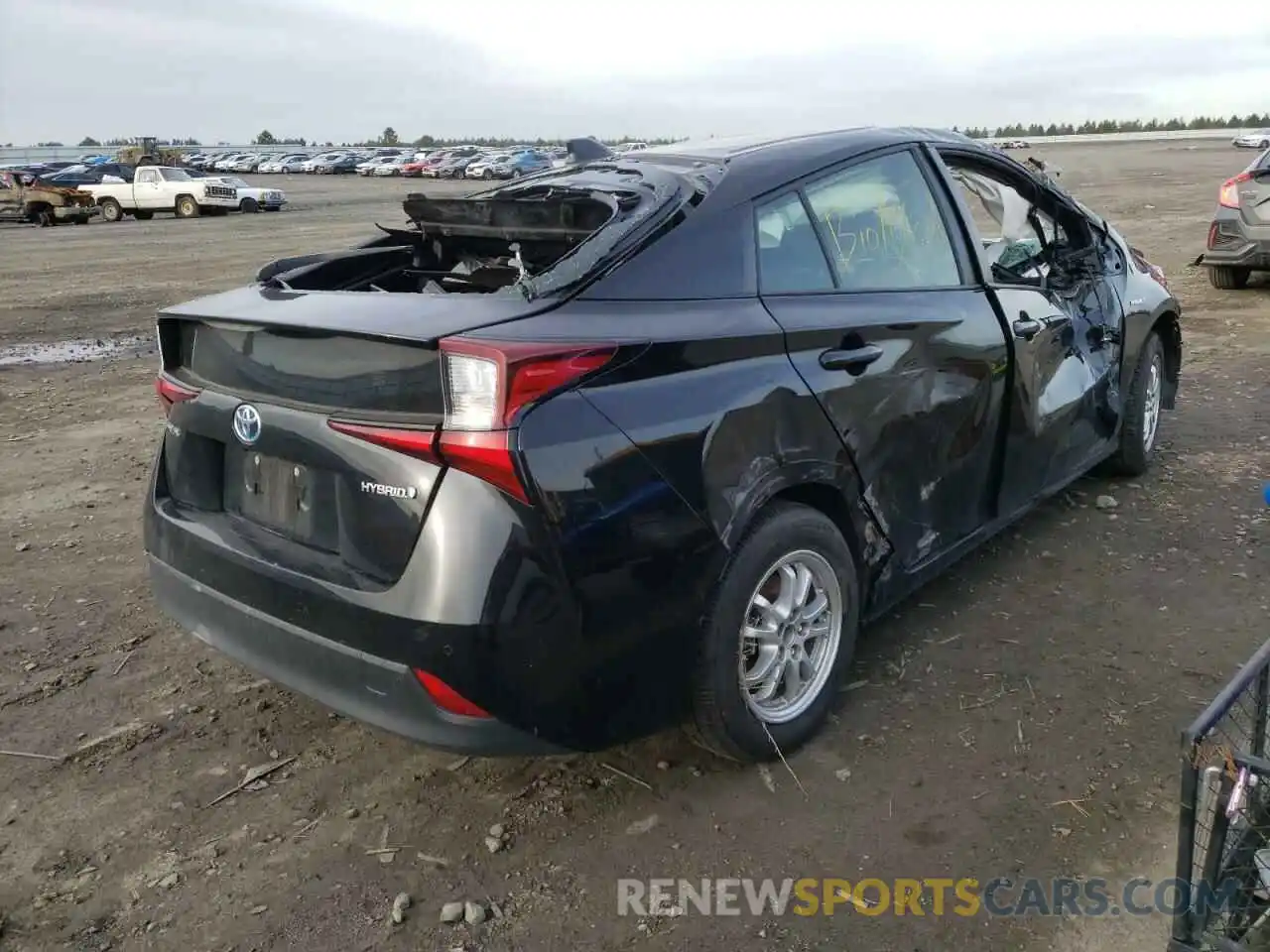 4 Photograph of a damaged car JTDKAMFU9M3149549 TOYOTA PRIUS 2021