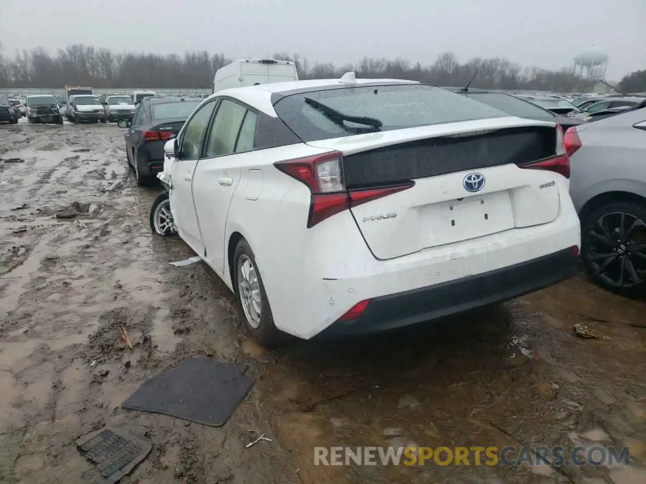 3 Photograph of a damaged car JTDKAMFU9M3150197 TOYOTA PRIUS 2021