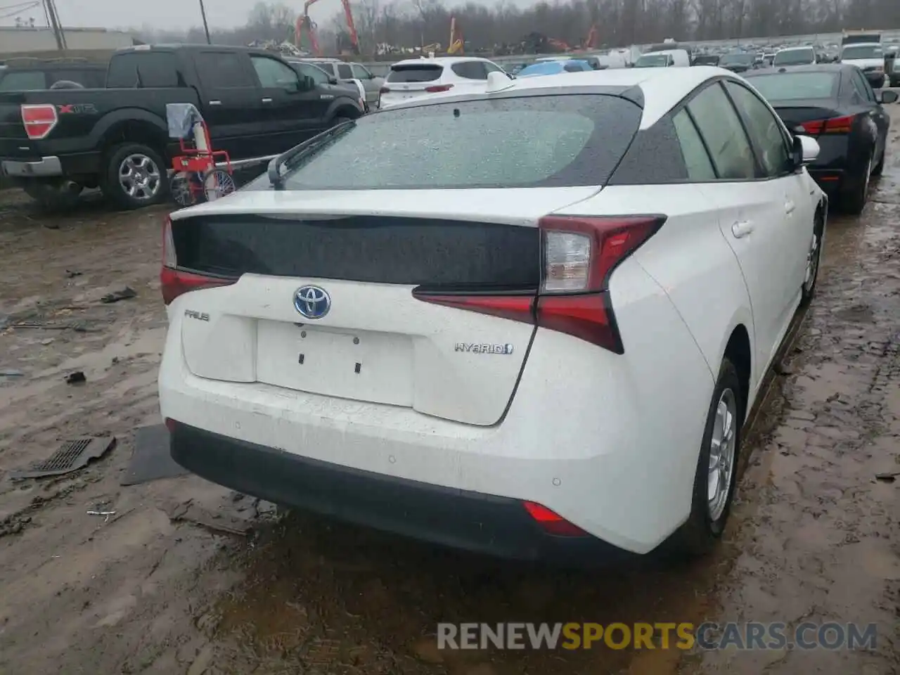 4 Photograph of a damaged car JTDKAMFU9M3150197 TOYOTA PRIUS 2021