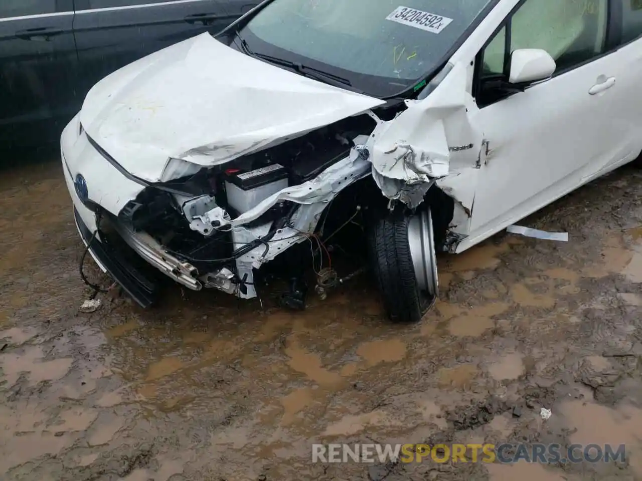 9 Photograph of a damaged car JTDKAMFU9M3150197 TOYOTA PRIUS 2021