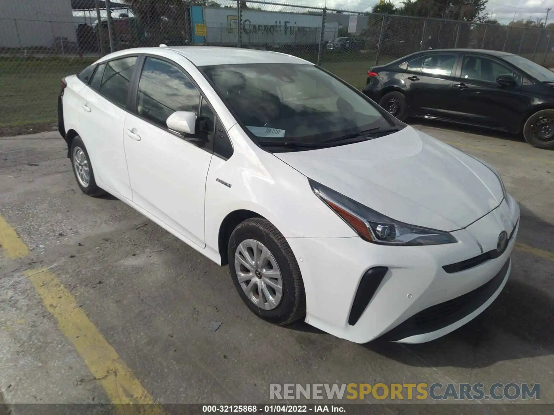 1 Фотография поврежденного автомобиля JTDKAMFU9M3150409 TOYOTA PRIUS 2021