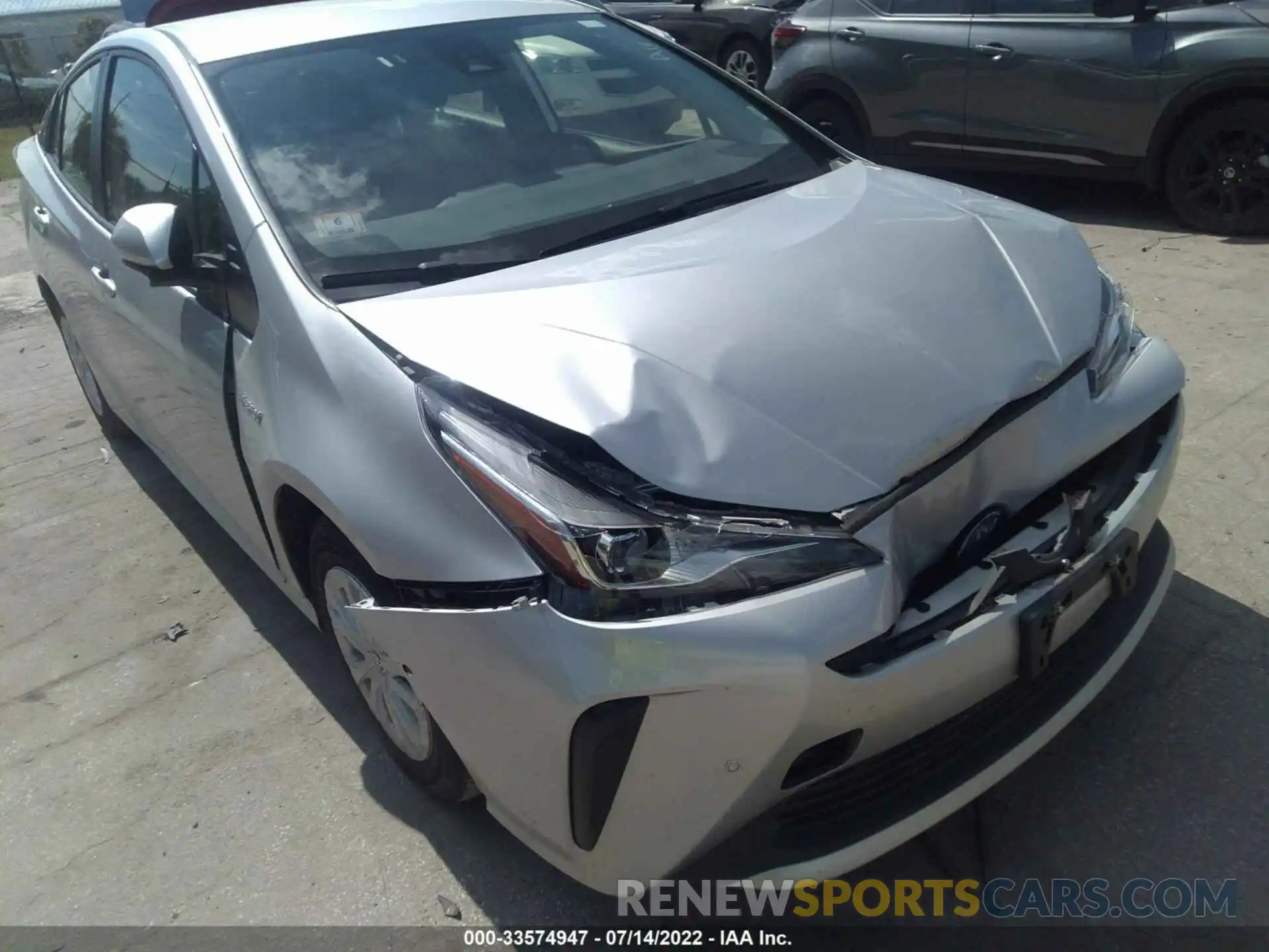 6 Photograph of a damaged car JTDKAMFU9M3151513 TOYOTA PRIUS 2021