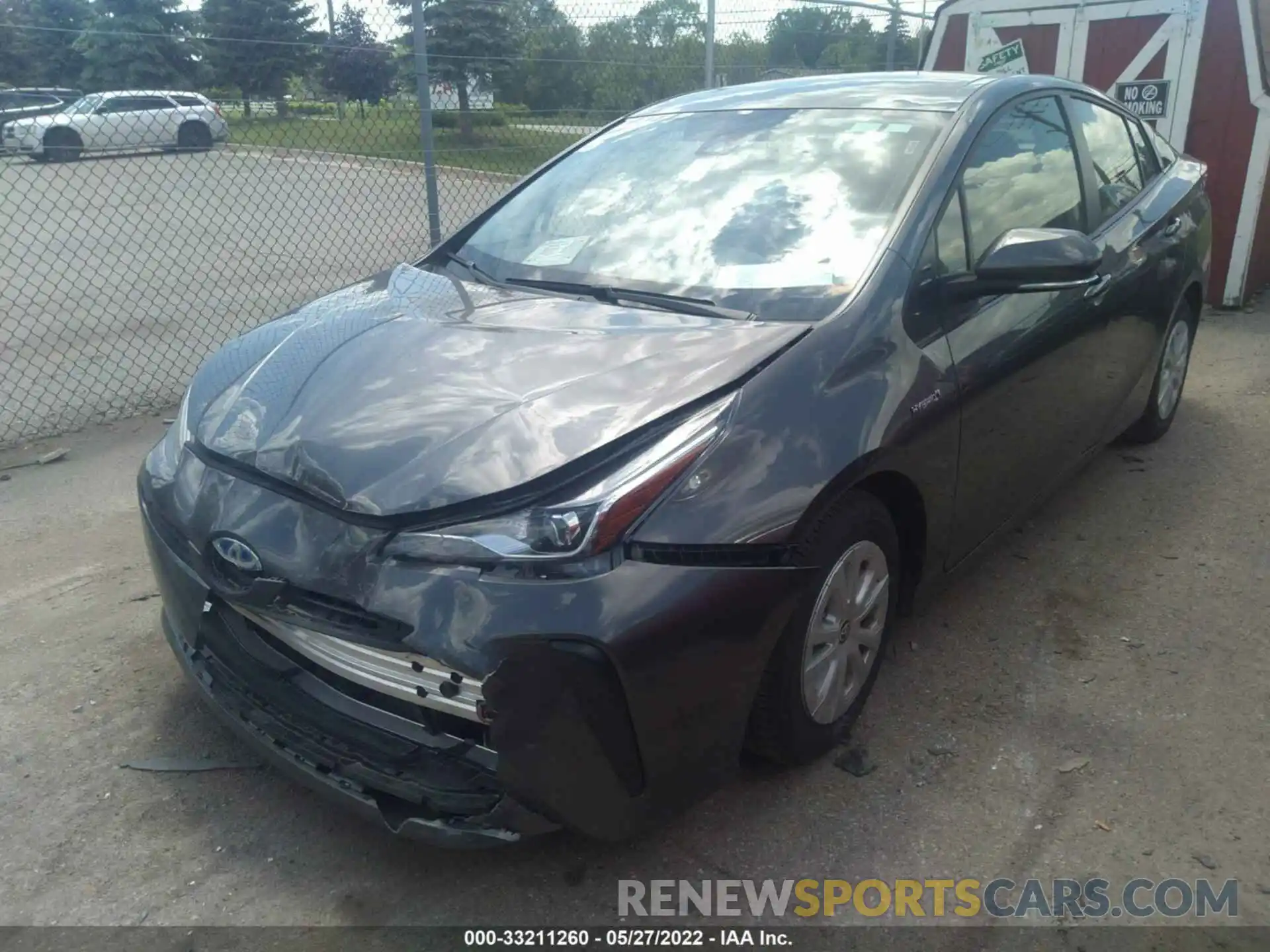 2 Photograph of a damaged car JTDKAMFU9M3151804 TOYOTA PRIUS 2021