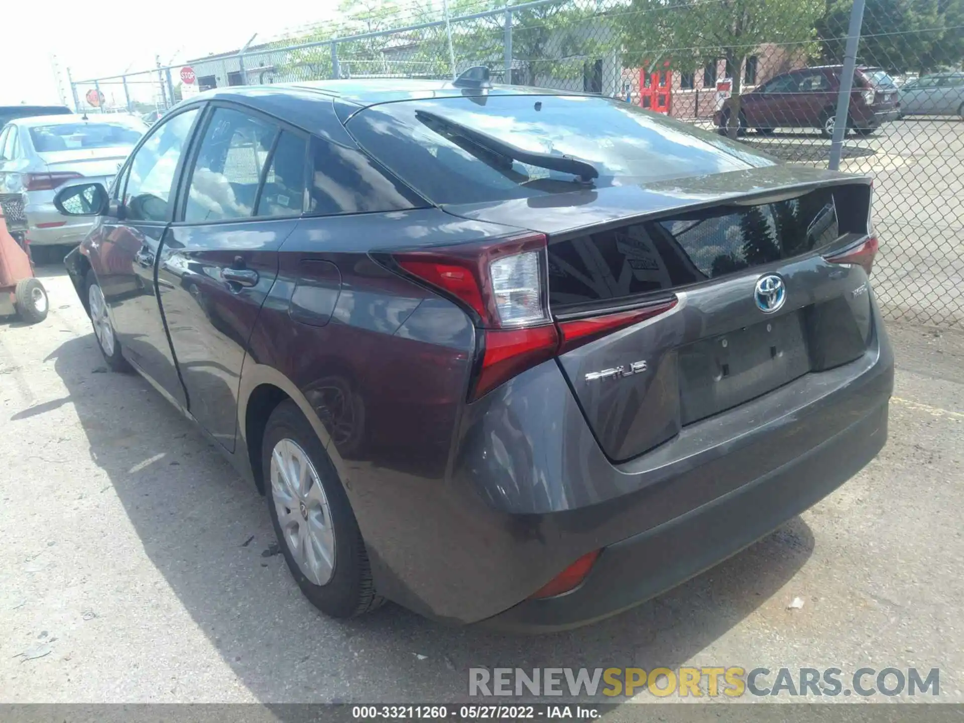 3 Photograph of a damaged car JTDKAMFU9M3151804 TOYOTA PRIUS 2021