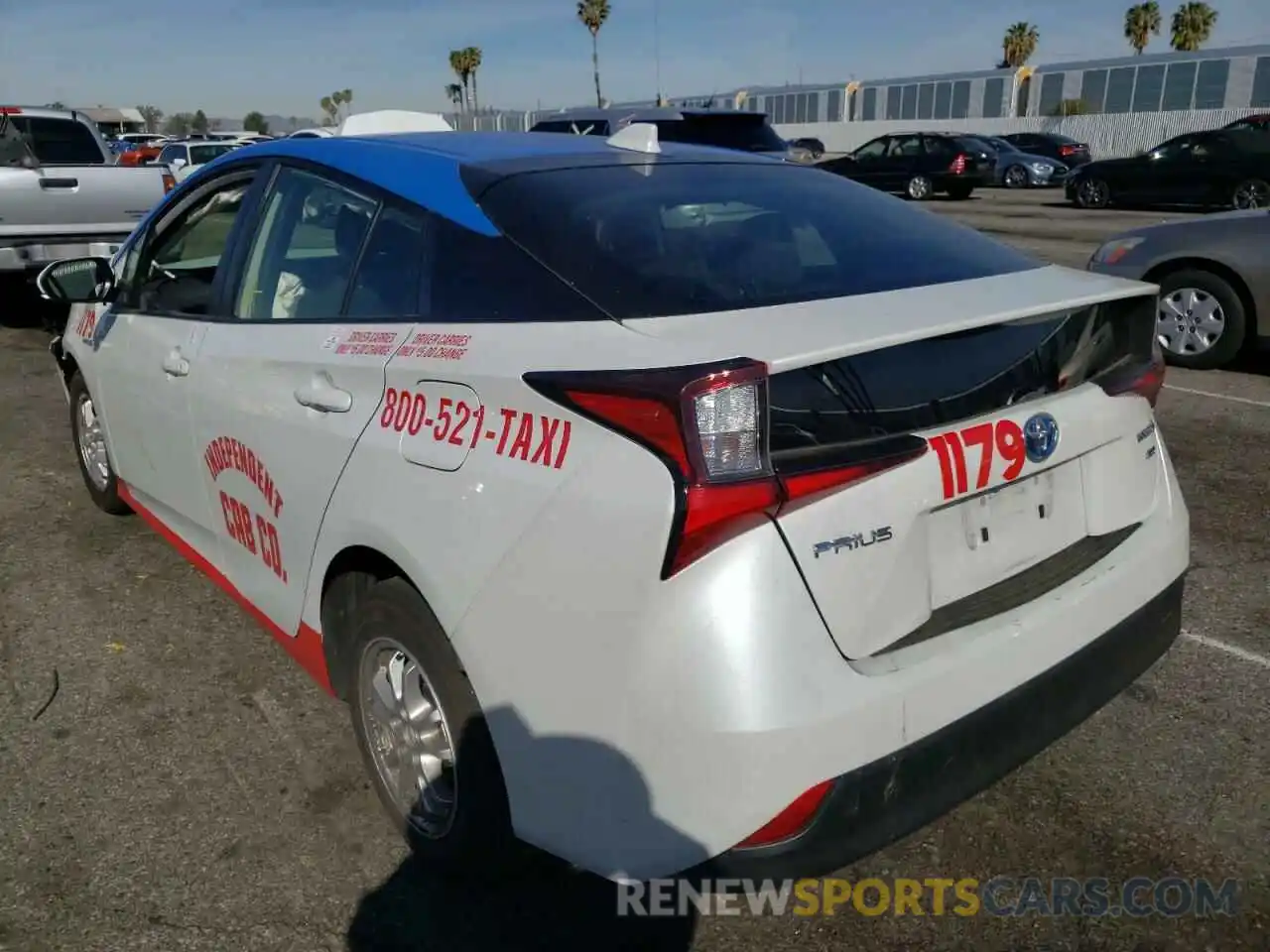 3 Photograph of a damaged car JTDKAMFU9M3152256 TOYOTA PRIUS 2021