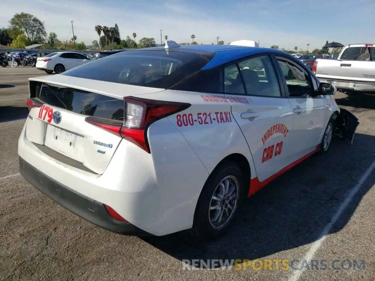 4 Photograph of a damaged car JTDKAMFU9M3152256 TOYOTA PRIUS 2021