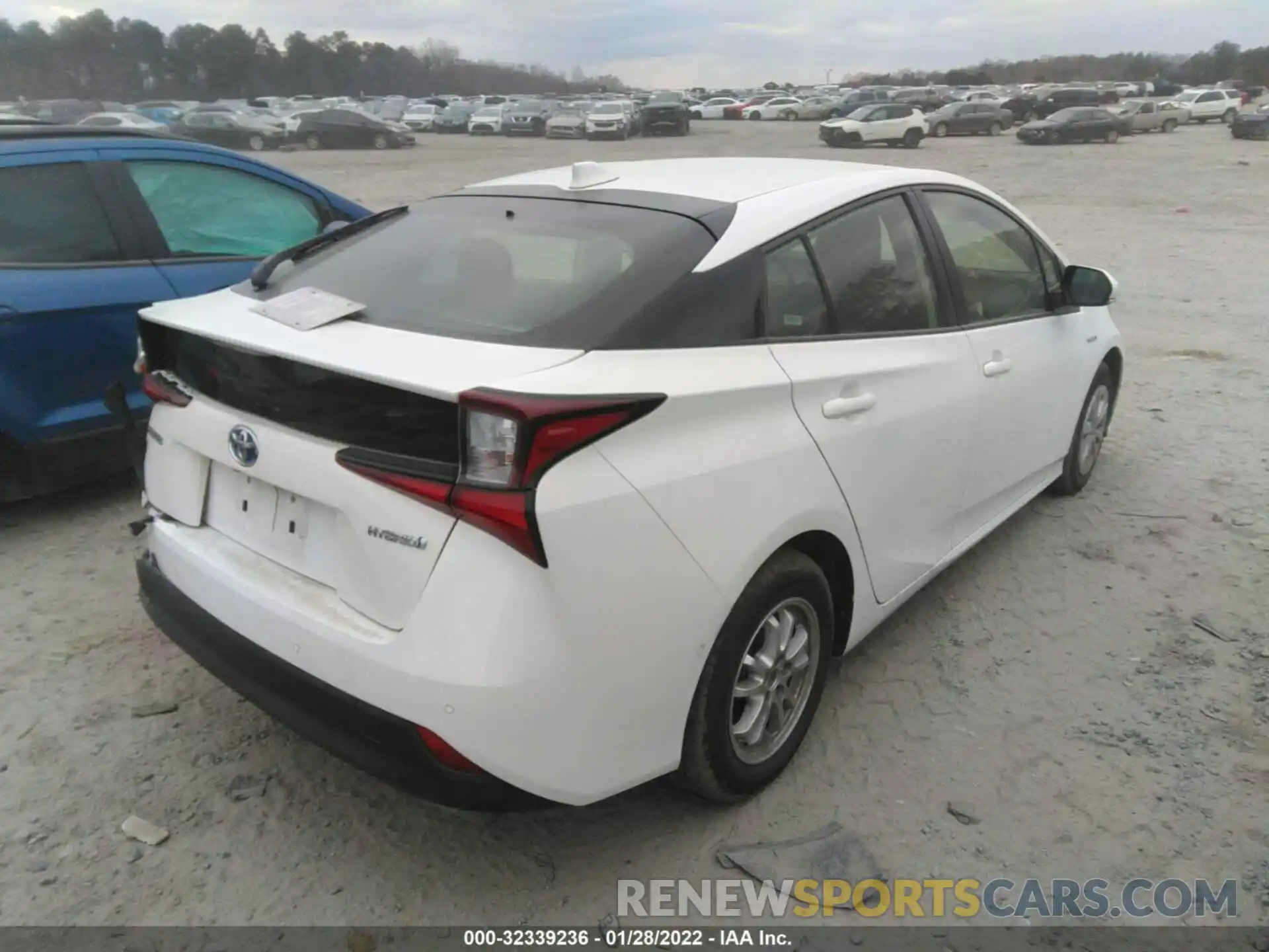 4 Photograph of a damaged car JTDKAMFU9M3152676 TOYOTA PRIUS 2021