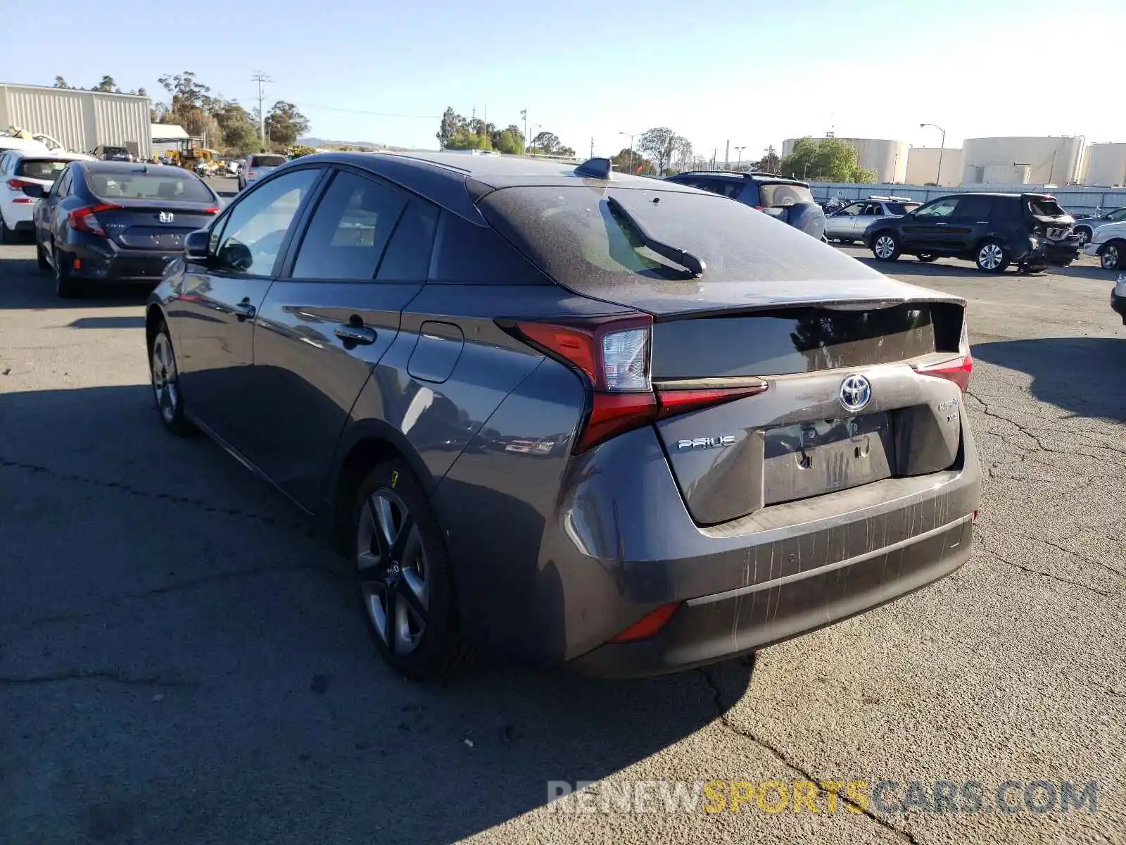 3 Photograph of a damaged car JTDKAMFUXM3126846 TOYOTA PRIUS 2021