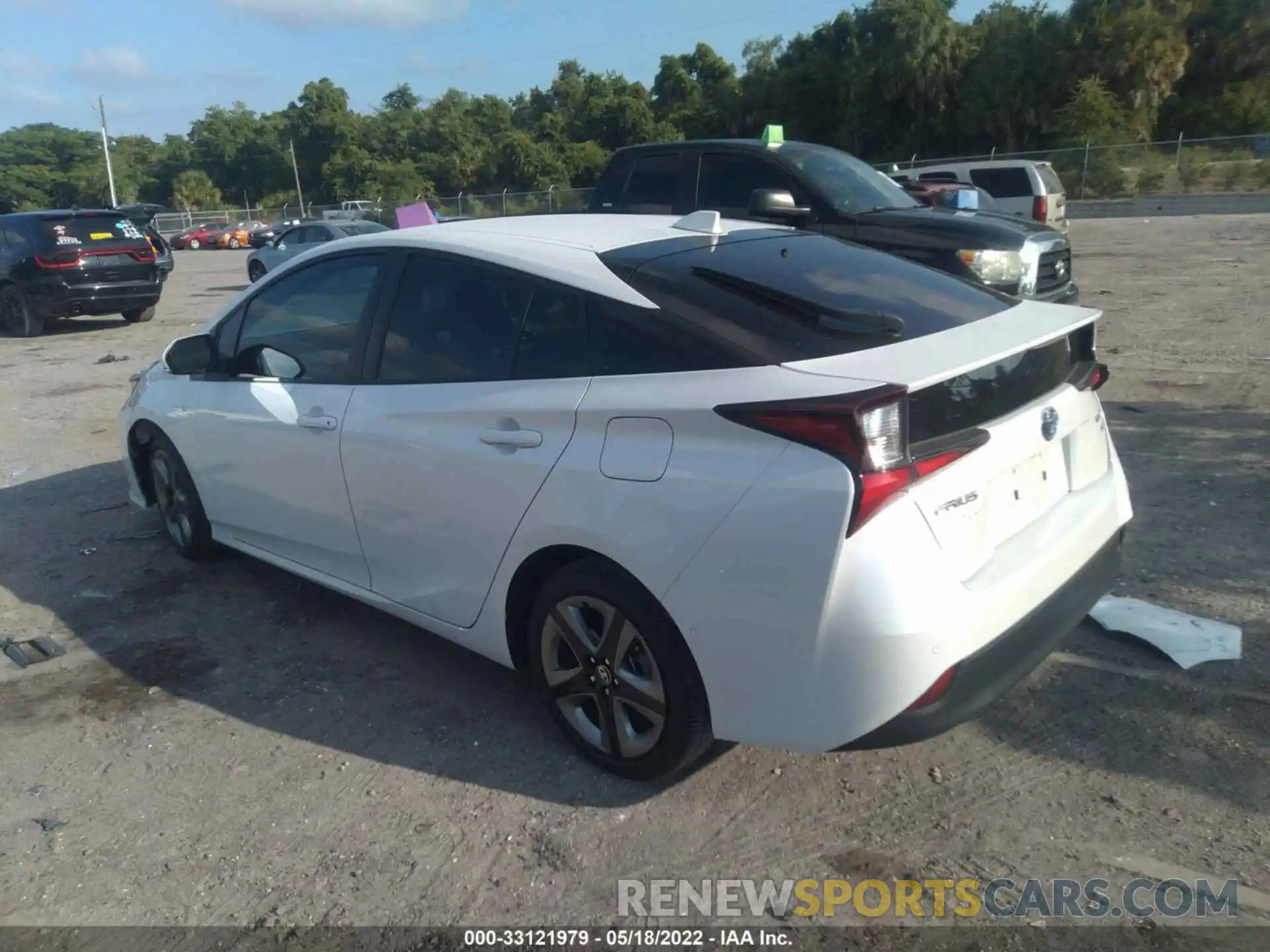 3 Photograph of a damaged car JTDKAMFUXM3131819 TOYOTA PRIUS 2021