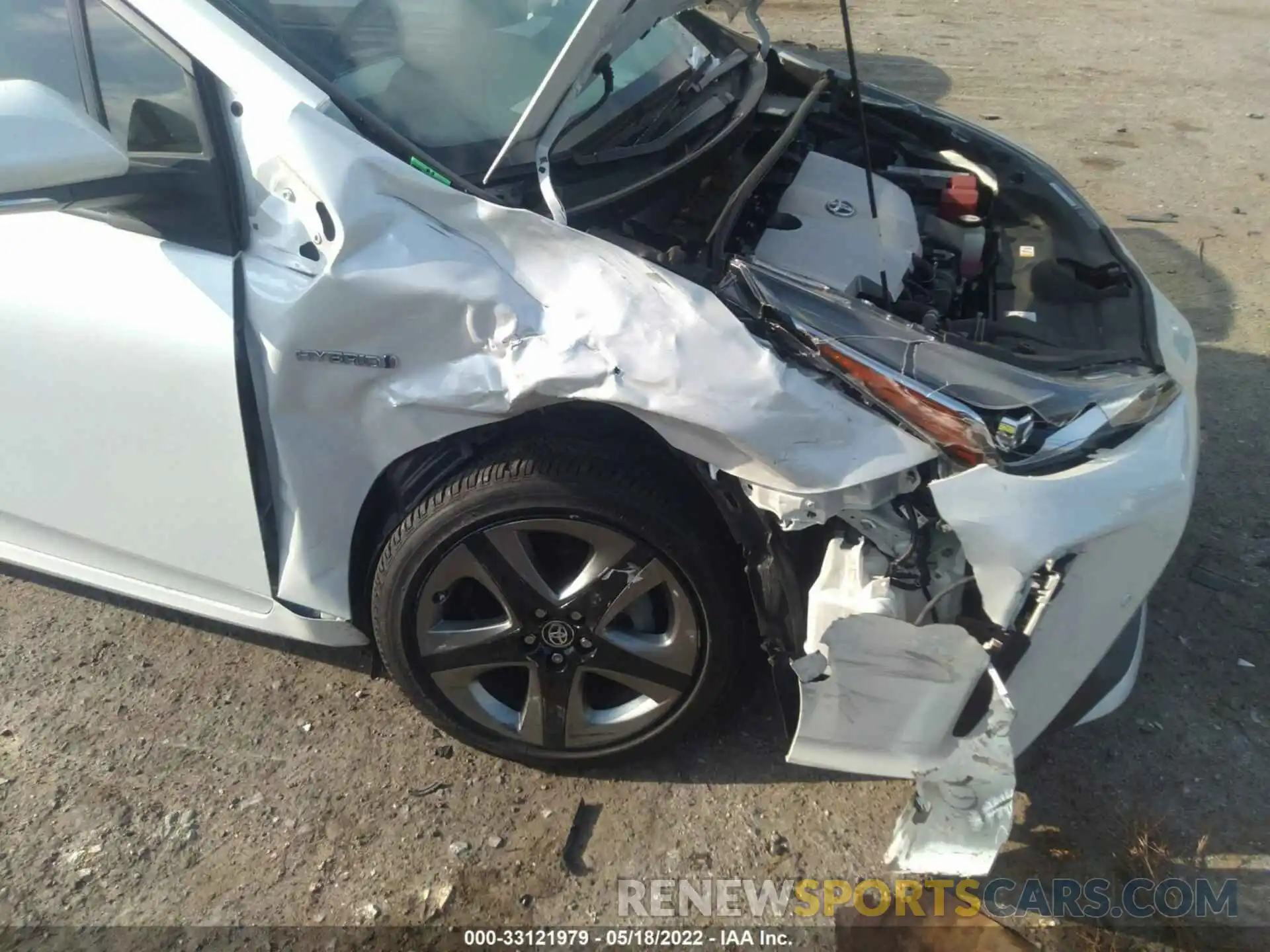 6 Photograph of a damaged car JTDKAMFUXM3131819 TOYOTA PRIUS 2021