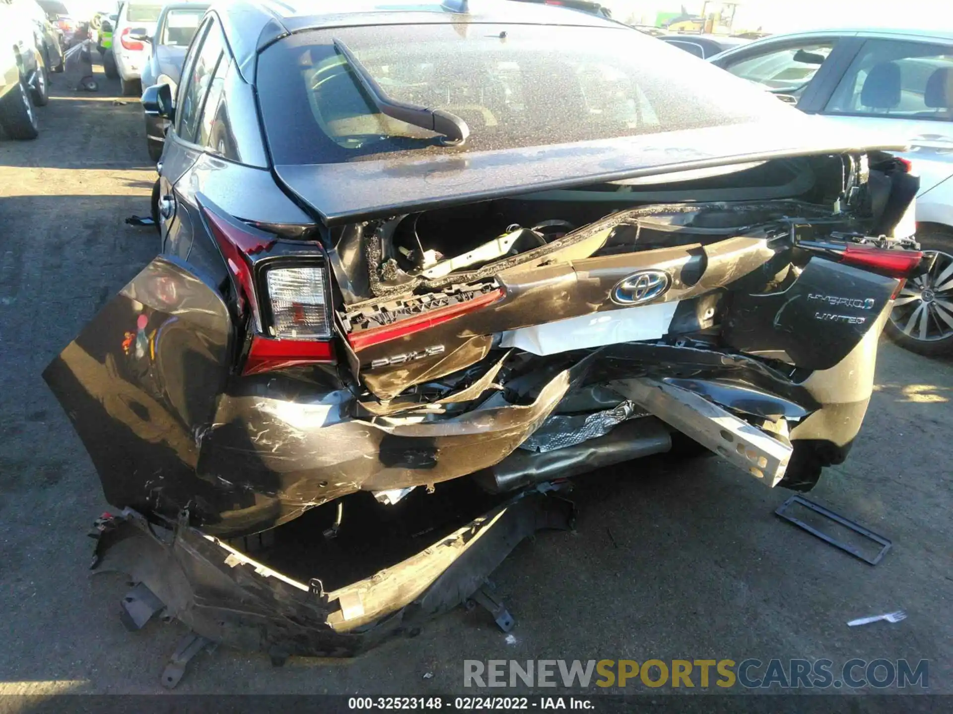 6 Photograph of a damaged car JTDKAMFUXM3132260 TOYOTA PRIUS 2021