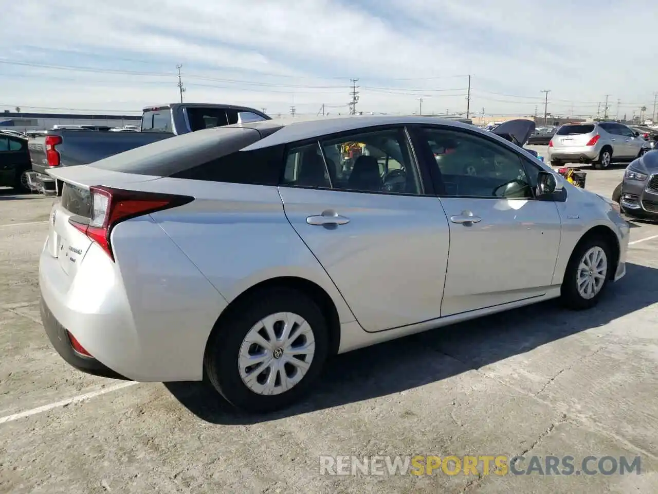 3 Photograph of a damaged car JTDKAMFUXM3132369 TOYOTA PRIUS 2021