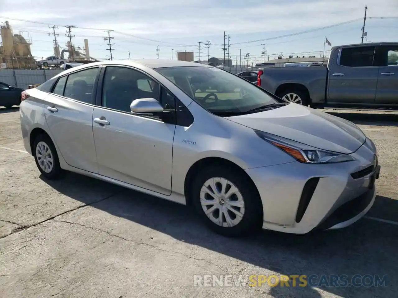 4 Photograph of a damaged car JTDKAMFUXM3132369 TOYOTA PRIUS 2021