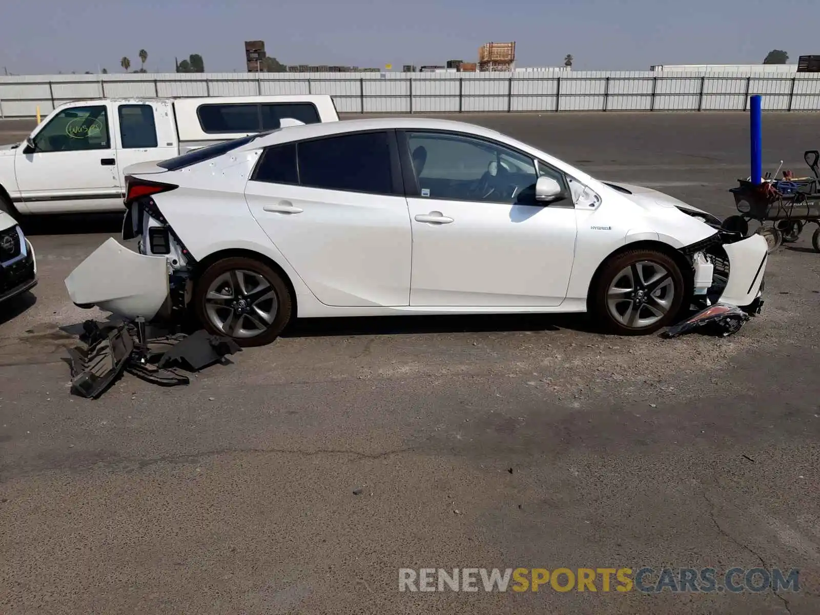 9 Photograph of a damaged car JTDKAMFUXM3132906 TOYOTA PRIUS 2021