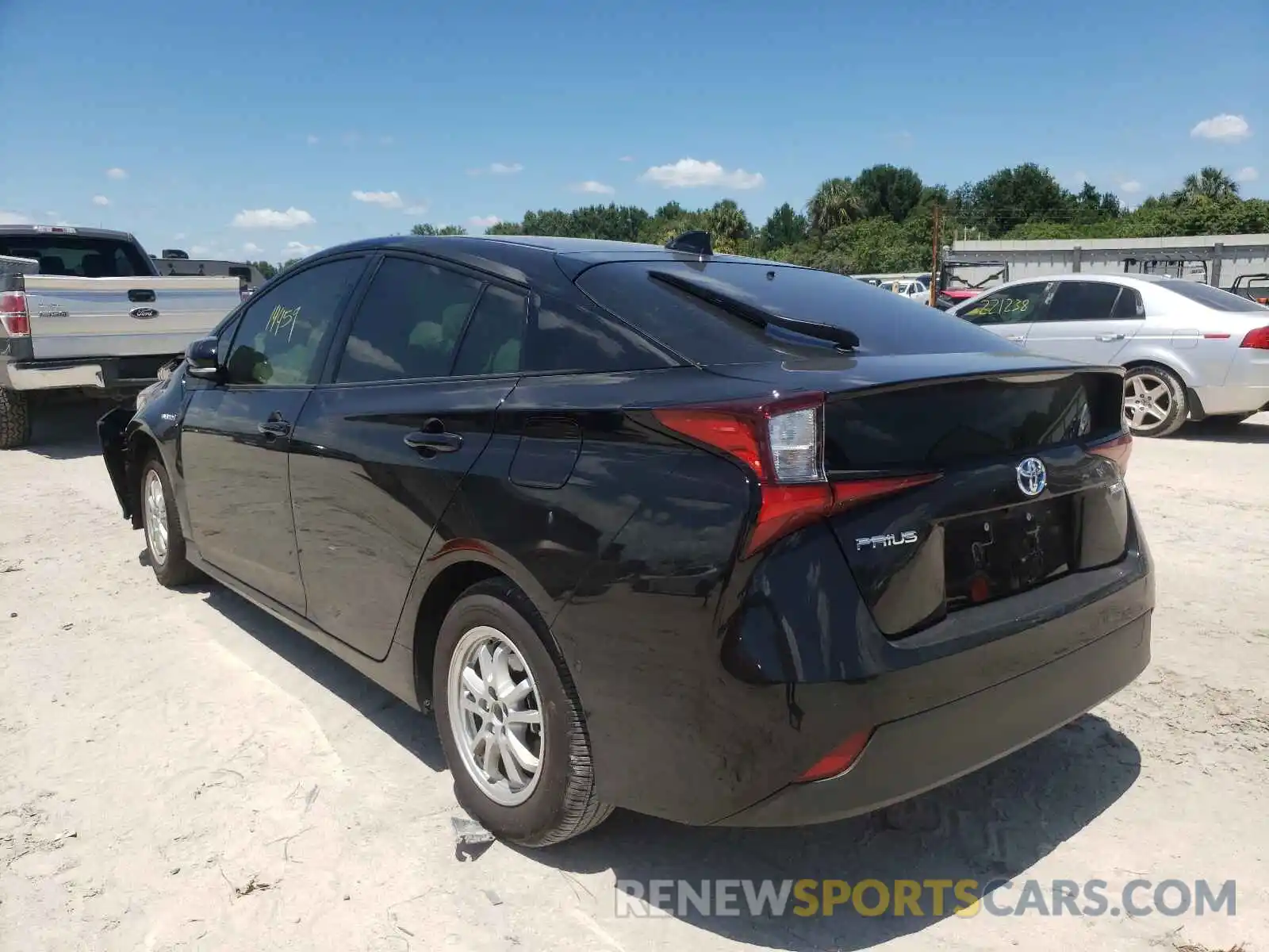 3 Photograph of a damaged car JTDKAMFUXM3134705 TOYOTA PRIUS 2021