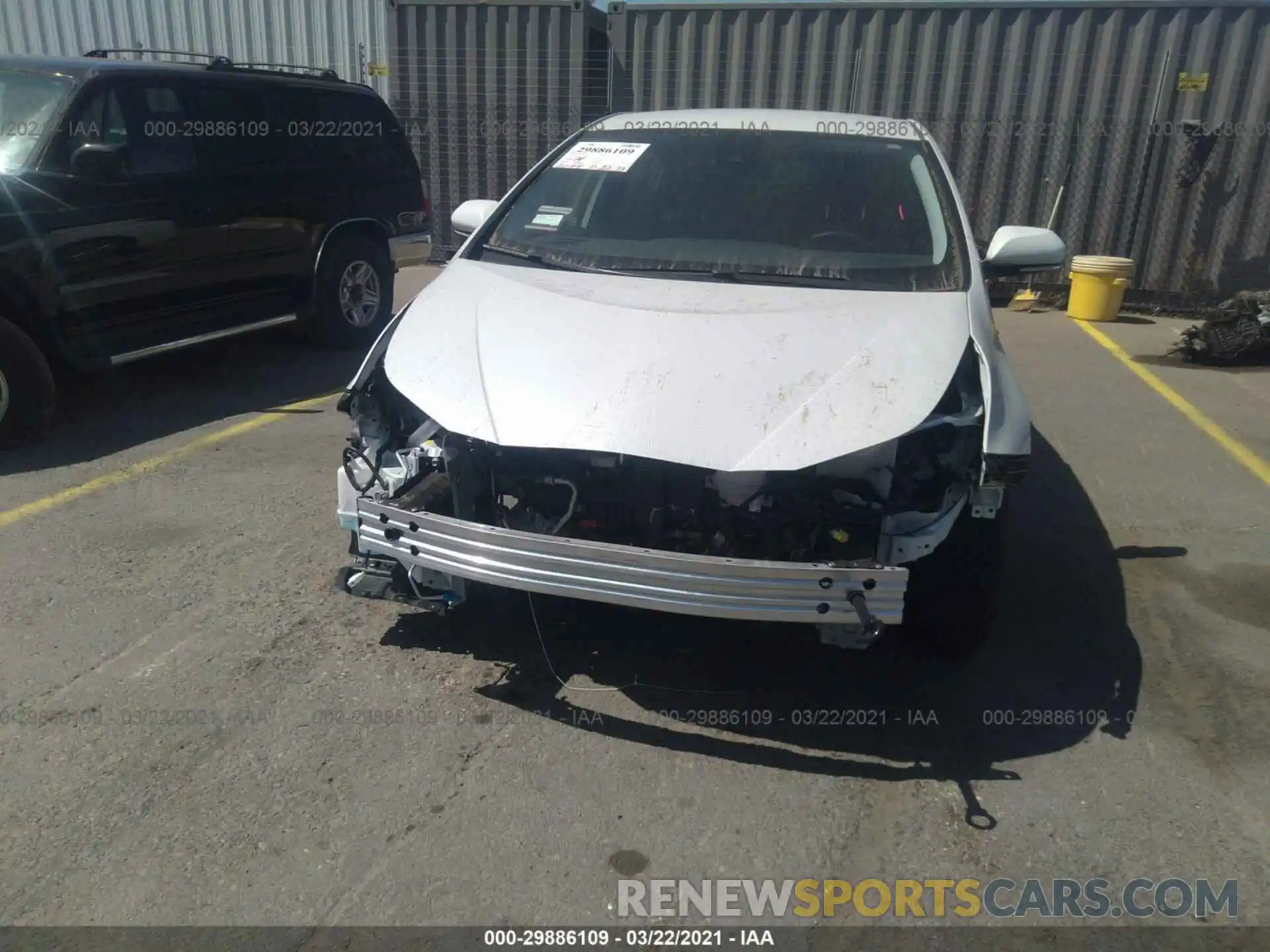 6 Photograph of a damaged car JTDKAMFUXM3134946 TOYOTA PRIUS 2021