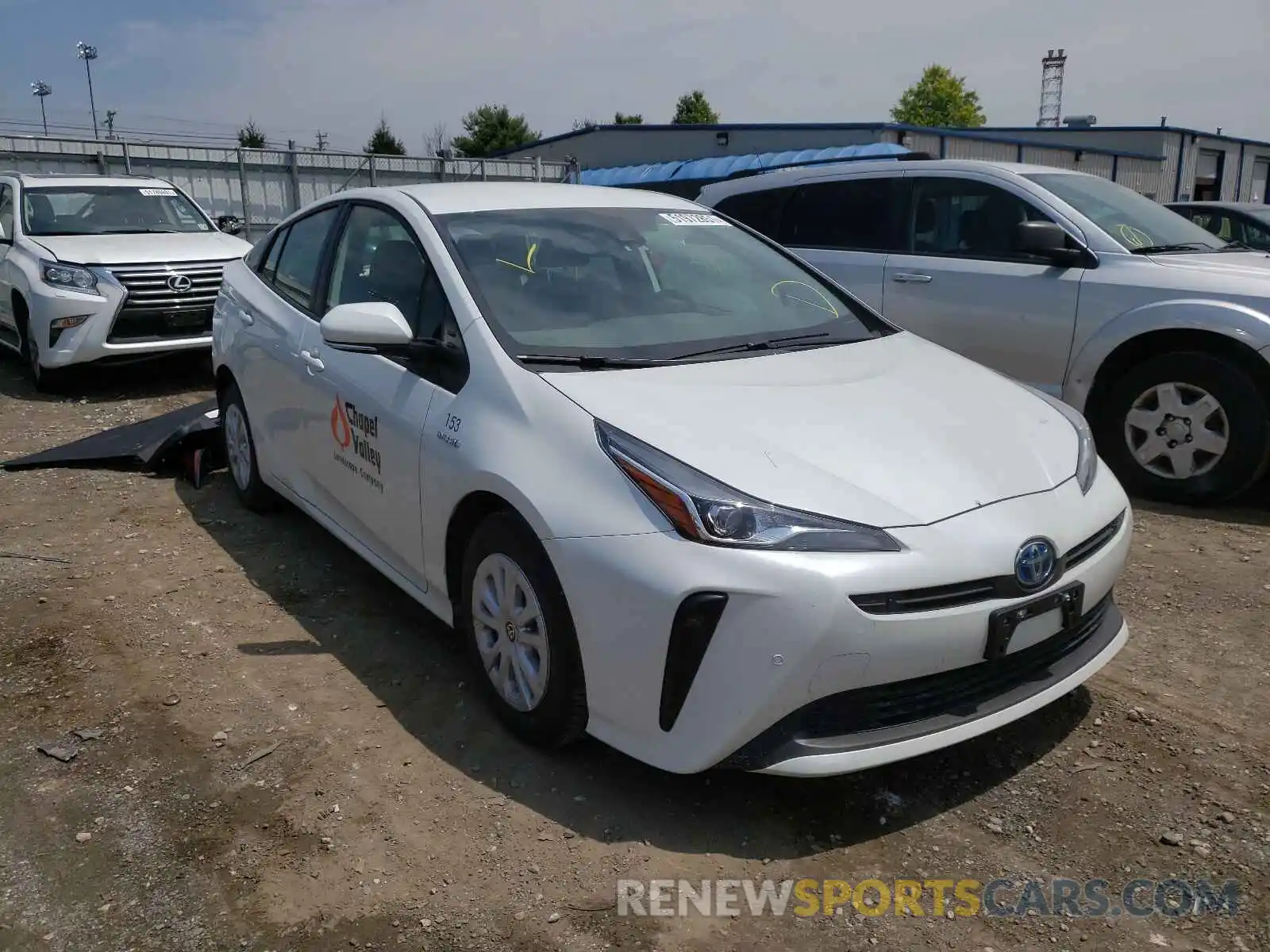 1 Фотография поврежденного автомобиля JTDKAMFUXM3135966 TOYOTA PRIUS 2021