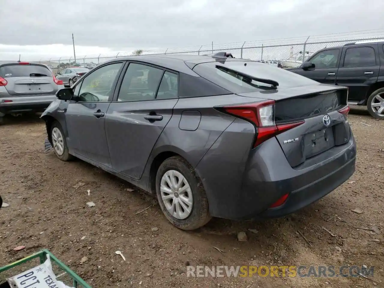 3 Photograph of a damaged car JTDKAMFUXM3138009 TOYOTA PRIUS 2021