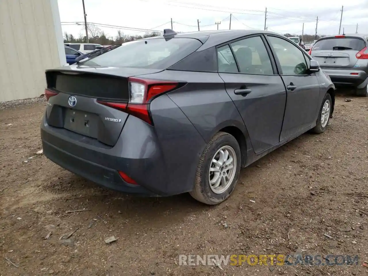 4 Photograph of a damaged car JTDKAMFUXM3138009 TOYOTA PRIUS 2021