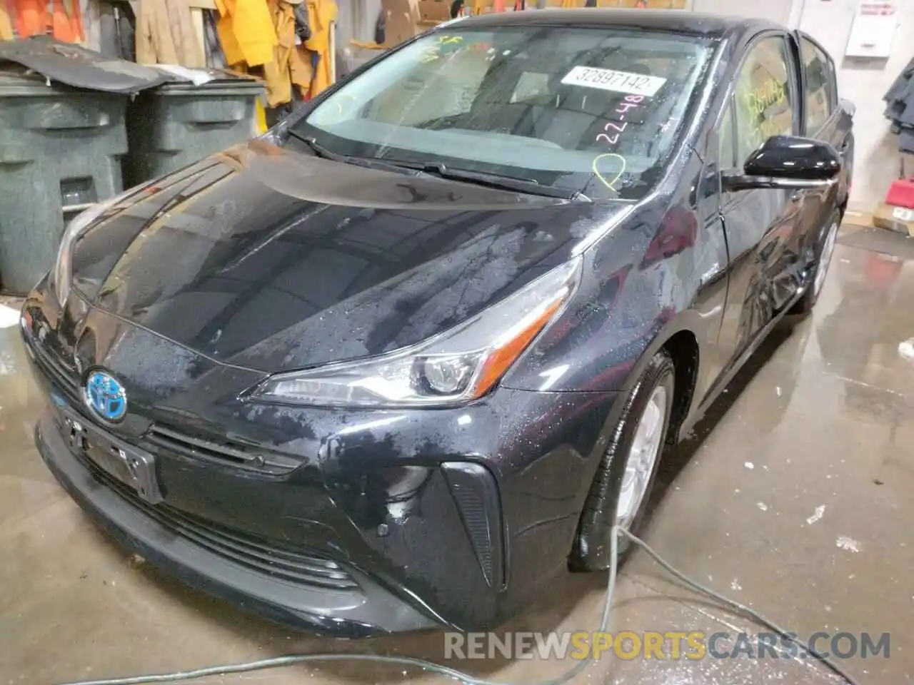 2 Photograph of a damaged car JTDKAMFUXM3138804 TOYOTA PRIUS 2021