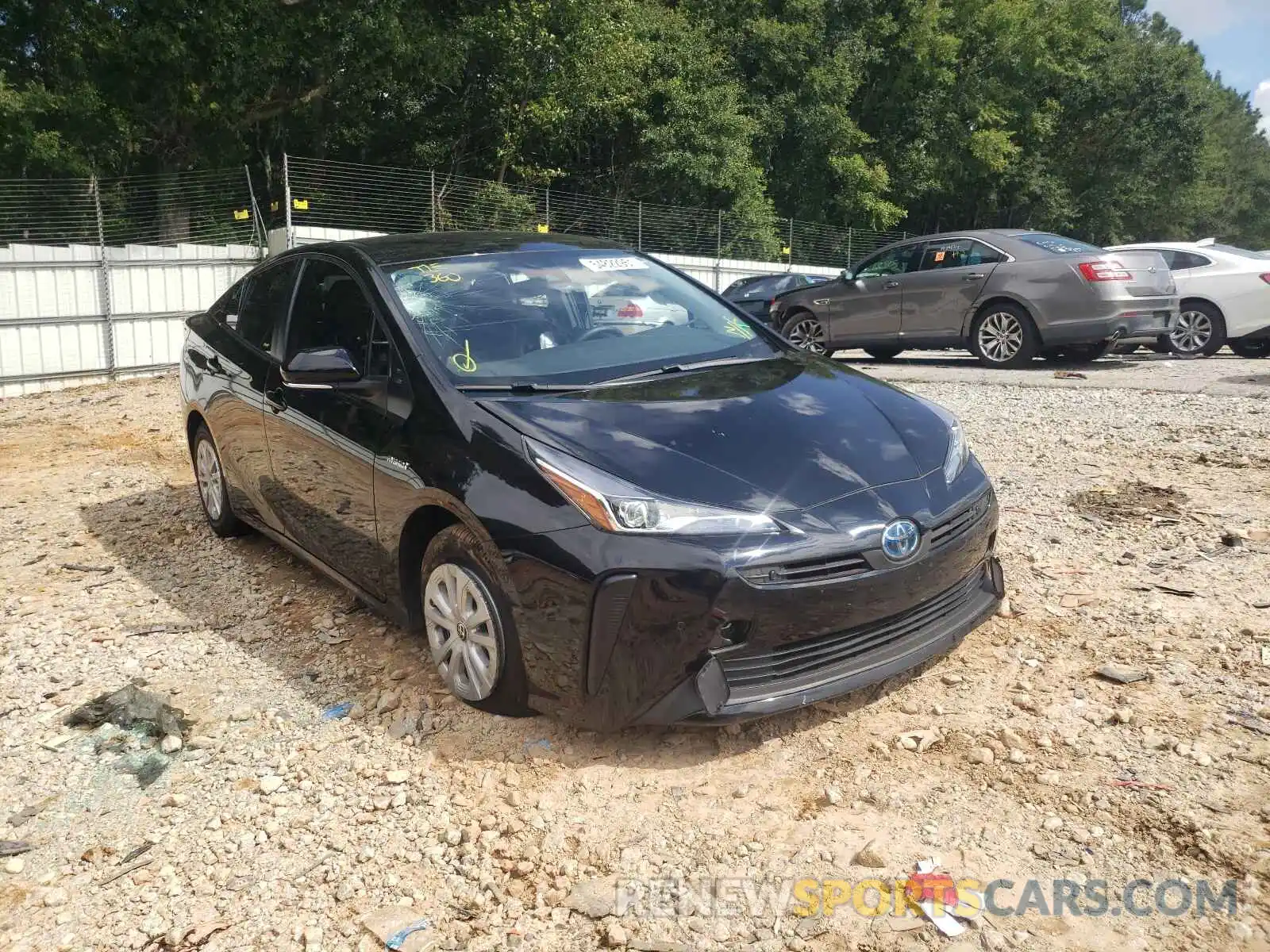 1 Photograph of a damaged car JTDKAMFUXM3138818 TOYOTA PRIUS 2021