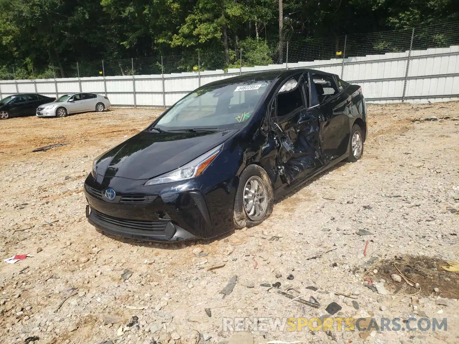 2 Photograph of a damaged car JTDKAMFUXM3138818 TOYOTA PRIUS 2021