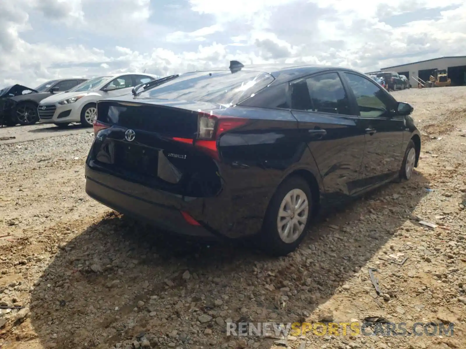 4 Photograph of a damaged car JTDKAMFUXM3138818 TOYOTA PRIUS 2021