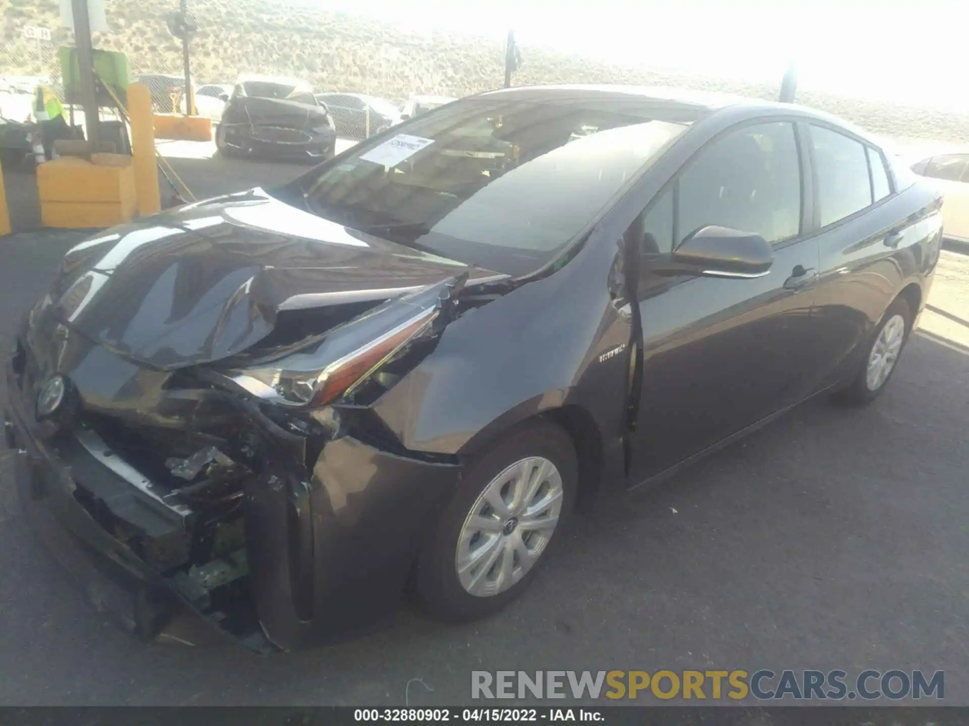 2 Photograph of a damaged car JTDKAMFUXM3138978 TOYOTA PRIUS 2021