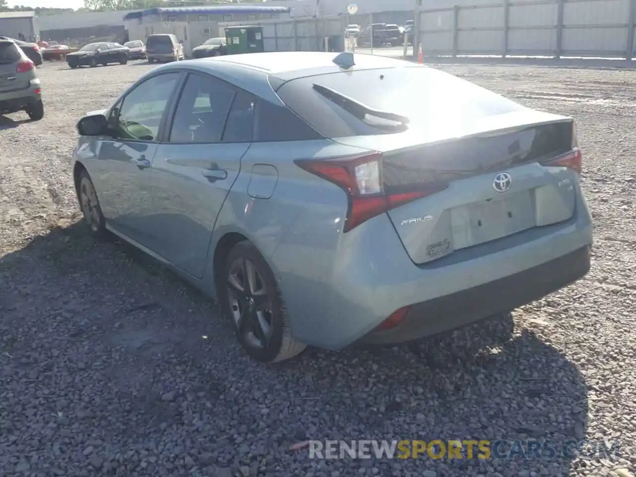 3 Photograph of a damaged car JTDKAMFUXM3139466 TOYOTA PRIUS 2021