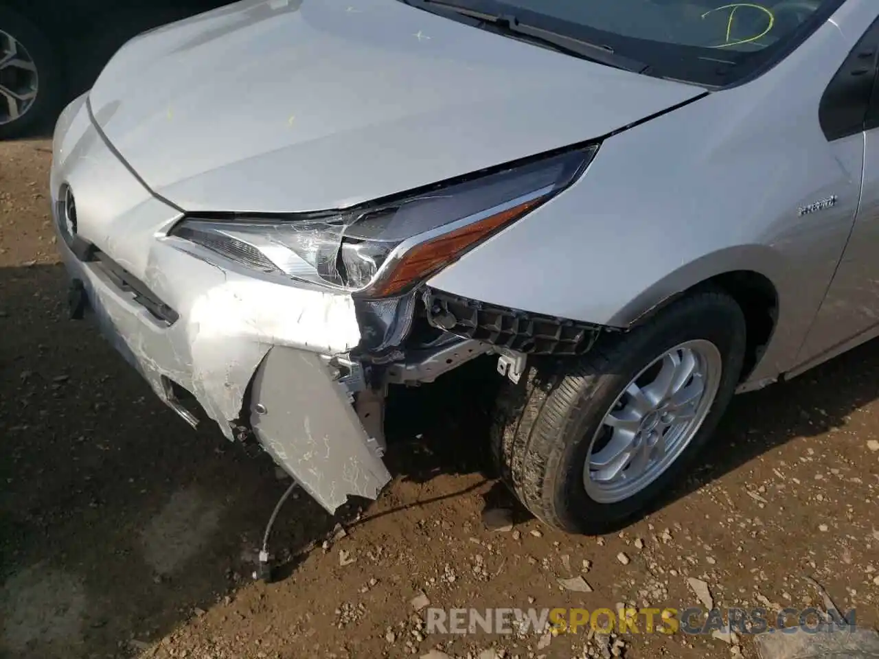 9 Photograph of a damaged car JTDKAMFUXM3139984 TOYOTA PRIUS 2021