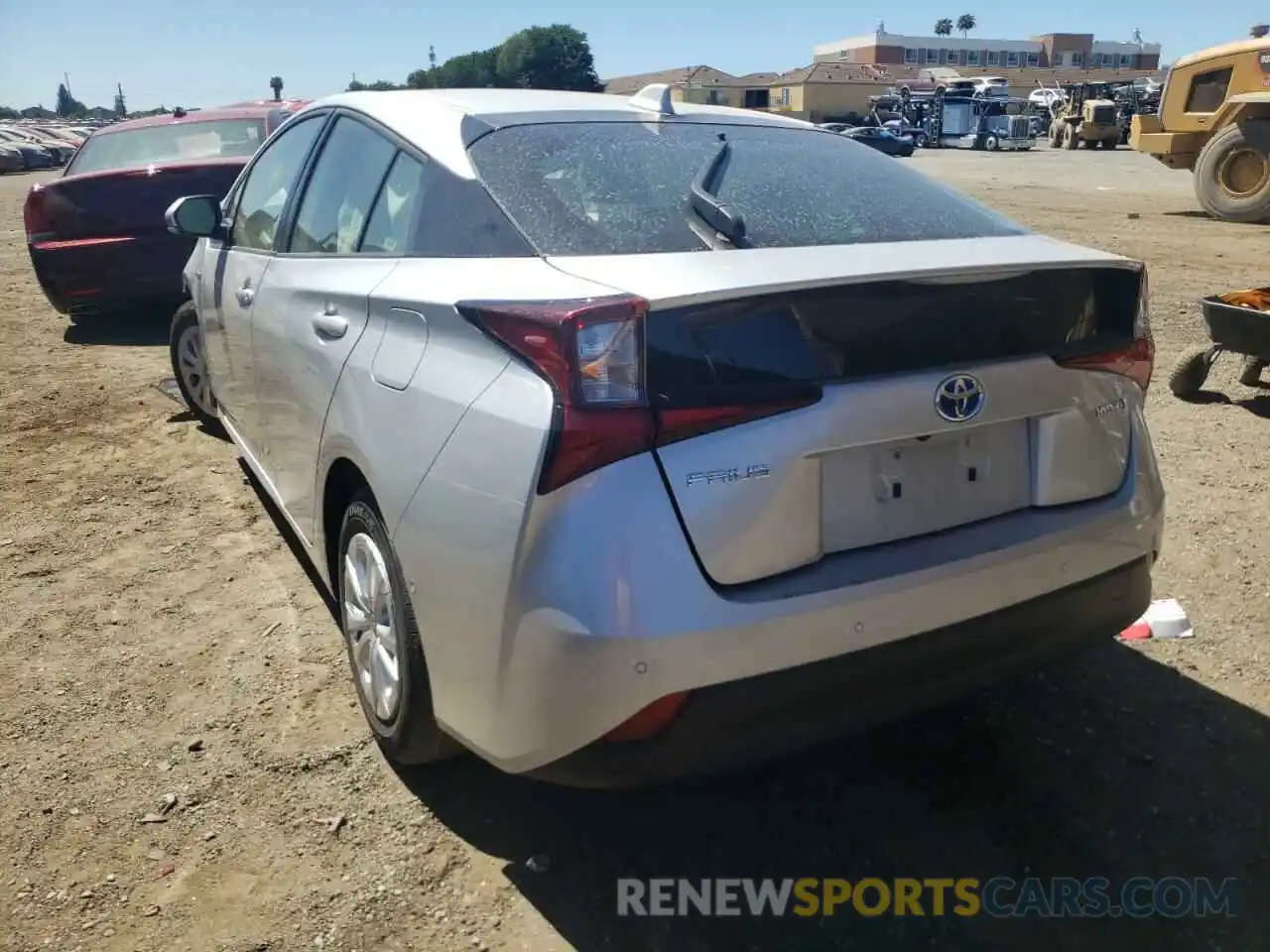 3 Photograph of a damaged car JTDKAMFUXM3140715 TOYOTA PRIUS 2021