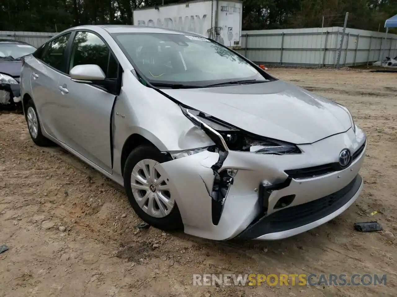 1 Photograph of a damaged car JTDKAMFUXM3144957 TOYOTA PRIUS 2021