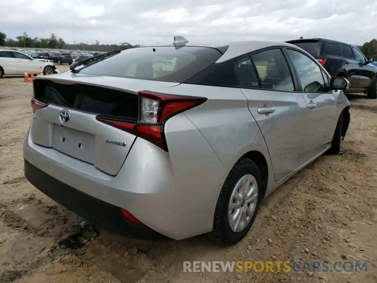 4 Photograph of a damaged car JTDKAMFUXM3144957 TOYOTA PRIUS 2021