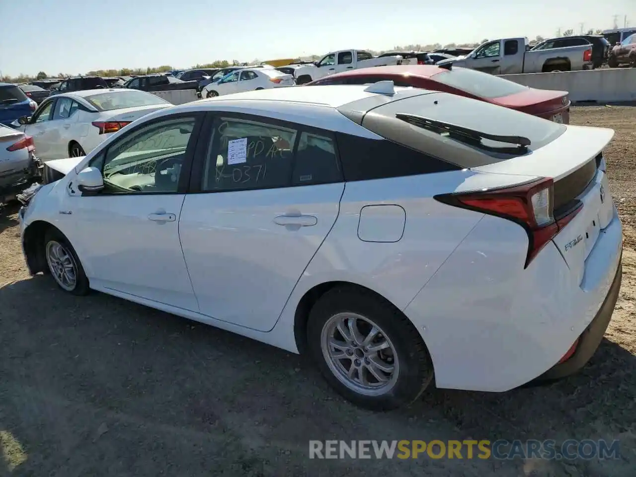 2 Photograph of a damaged car JTDKAMFUXM3150371 TOYOTA PRIUS 2021