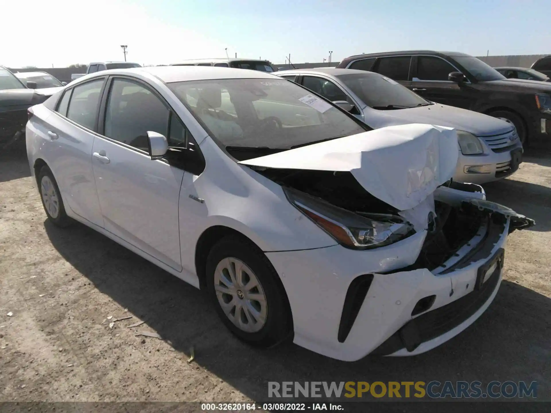 1 Photograph of a damaged car JTDKAMFUXM3151875 TOYOTA PRIUS 2021