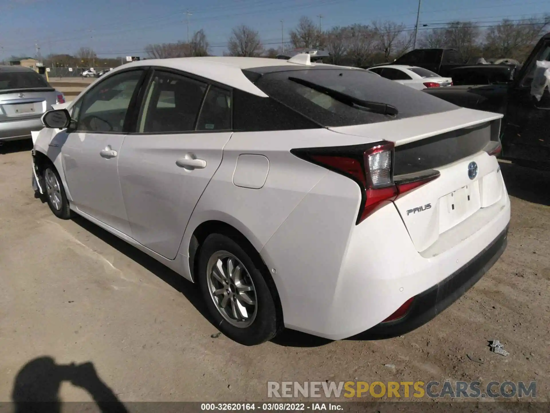 3 Photograph of a damaged car JTDKAMFUXM3151875 TOYOTA PRIUS 2021