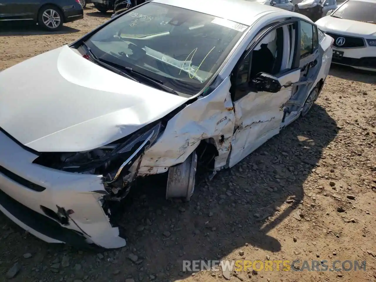 9 Photograph of a damaged car JTDKAMFUXM3152525 TOYOTA PRIUS 2021