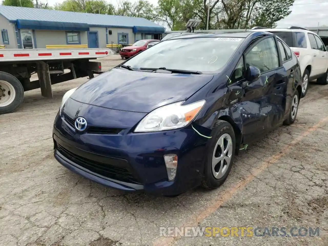 2 Photograph of a damaged car JTDKN3DU2D1719095 TOYOTA PRIUS 2021