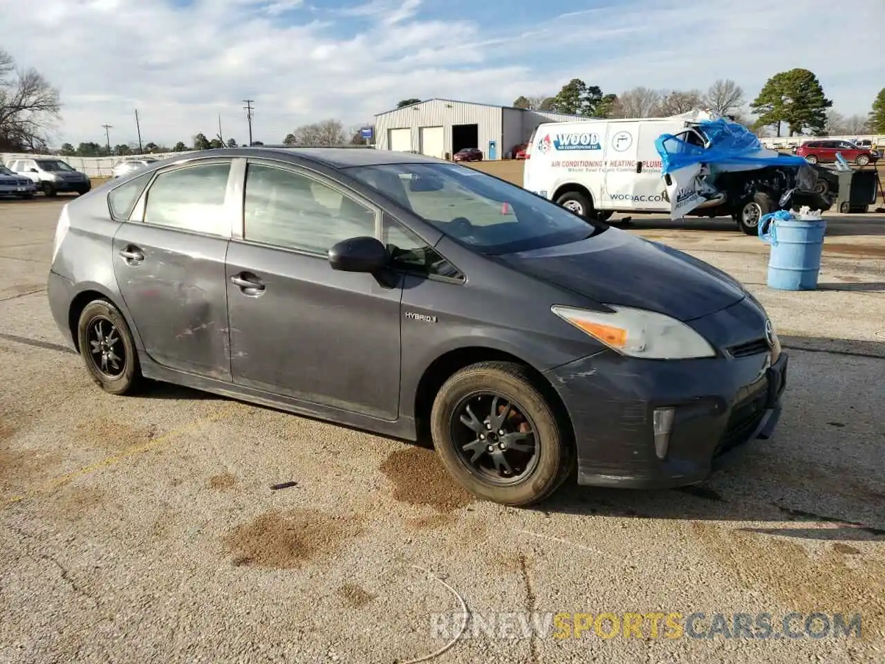 4 Photograph of a damaged car JTDKN3DU5C5473778 TOYOTA PRIUS 2021